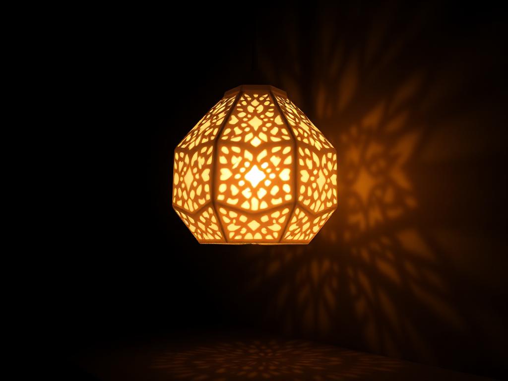 Geometrická lampa